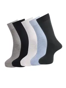 Dollar Socks Men Pack Of 5 Assorted Cotton Full Length Socks