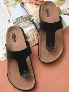 Roadster Men Black Ethnic Comfort Sandals