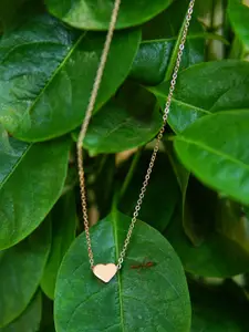 Ayesha Gold-Plated Mini Heart Pendant Necklace
