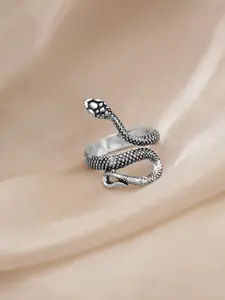 Roadster Men Silver-Plated Finger Ring