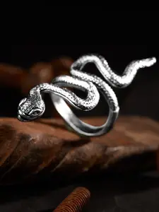 Roadster Men Silver-Plated Finger Ring