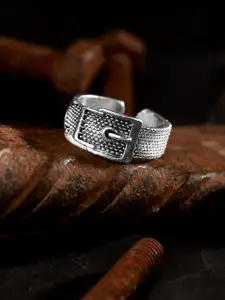 Roadster Men Silver-Plated Finger Ring