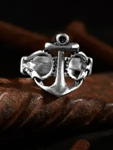 Roadster Men Silver-Plated Finger Ring