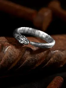 Roadster Men Silver-Plated Finger Ring