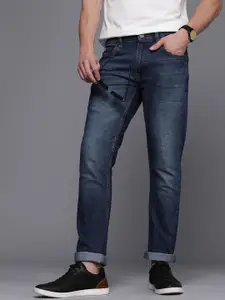 WROGN Men Blue Light Fade  Slim Fit Stretchable Casual Jeans
