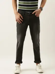 Peter England Casuals Men Black Slim Fit Stretchable Jeans