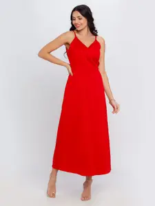 Zink London Red Maxi Dress
