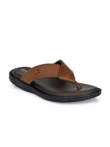 Ferraiolo Men Tan & Brown Comfort Sandals
