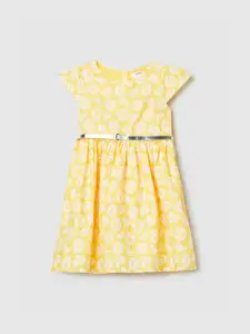 max Yellow Floral Dress
