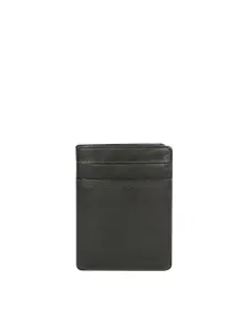 CALFNERO Men Brown Leather Two Fold Wallet