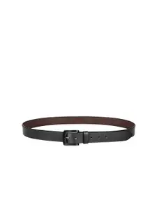 KAEZRI Men Black Leather Belt