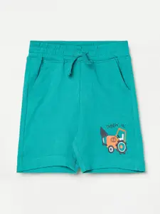Juniors by Lifestyle Boys Green Shorts