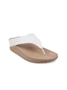 Metro White Comfort Sandals