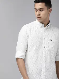 Arrow Sport Men Manhattan Slim Fit Printed Pure Cotton Casual Shirt