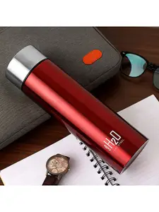 Cello H2O Red Single walled stainless steel water bottle-1000ml