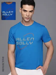 Allen Solly Tribe Men Brand Logo Printed Slim Fit T-shirt