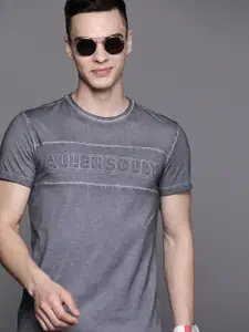 Allen Solly Sport Typography Printed Pure Cotton T-shirt