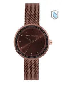French Connection Women Brown Analogue Watch FCN00036B