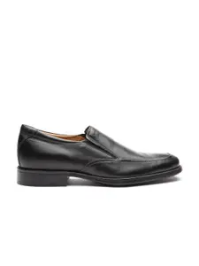 Geox Respira Men Black Italian Patent Leather Formal Slip-Ons
