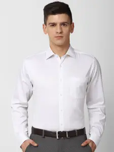 Van Heusen Men White Formal Shirt