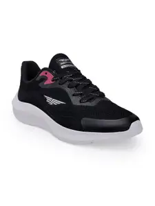Red Tape Women Black Textile Running Shoes