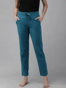 Van Heusen Women Solid Stretch Smart Tech+ Lounge Pants