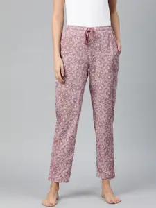 Van Heusen Van Heusen Women Coastal Flower Printed Functional Pocket Ultra Soft Lounge Pants