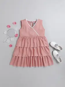 The Magic Wand Pink A-Line Dress