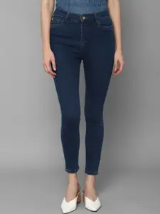 Allen Solly Woman Women Blue Skinny Fit Jeans