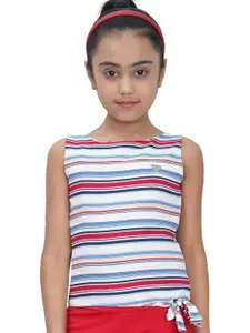 Tiny Girl Red Striped Top