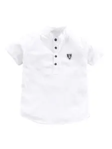 TONYBOY Boys White Premium Casual Shirt