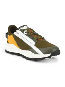 Liberty Men Olive Green Running Shoes