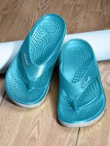 Solethreads Women Blue Thong Flip-Flops