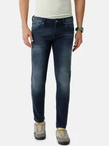 Voi Jeans Men Blue Skinny Fit Light Fade Jeans