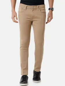 Voi Jeans Men Khaki Skinny Fit Jeans