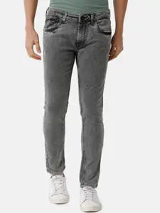 Voi Jeans Men Grey Skinny Fit Heavy Fade Jeans