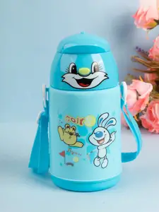 MARKET99 Kids Blue Printed Water Bottle 450 ml
