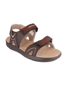 FURO by Red Chief Men Brown Solid Sports Sandals