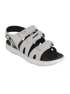 FURO by Red Chief Men Grey Solid Sports Sandal