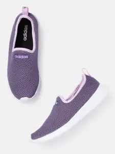 ADIDAS Women Purple Woven Design Effortso Running Shoes