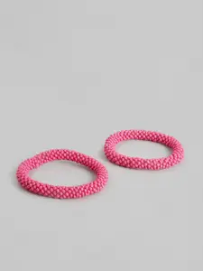 RICHEERA Women Pink Elasticated Bracelet