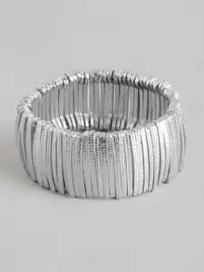 RICHEERA Women Silver-Plated Bangle-Style Bracelet