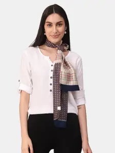 NOTEQUAL Women Multicoloured Printed Scarf