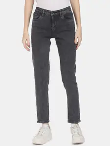 U.S. Polo Assn. U S Polo Assn Women Black Slim Fit Heavy Fade Jeans