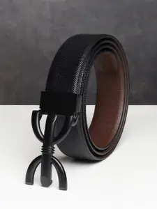 Teakwood Leathers Men Black Belts