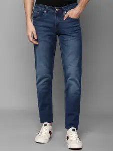 Allen Solly Men Navy Blue Skinny Fit Light Fade Jeans
