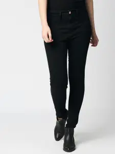 SPYKAR Women Black Super Skinny Fit High-Rise Jeans
