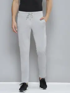 Alcis Men Grey Solid Slim Fit Running Track Pants