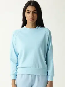 ARTICALE Women Blue Sweatshirt
