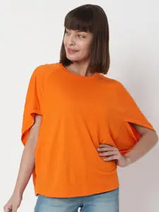 Vero Moda Orange Kaftan Top